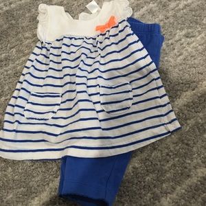 Carter’s Baby Girl Tunic Top with Leggings.